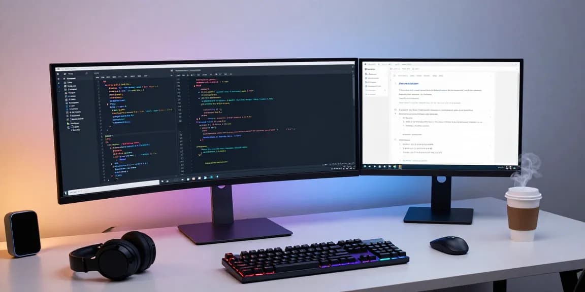 Thabet360 software development workspace showcasing coding innovations and cutting-edge technology.