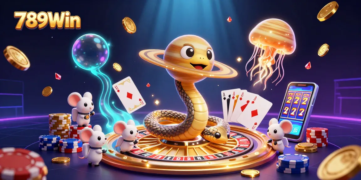 789Win players enjoy a vibrant cosmic casino scene with exciting games and winning opportunities.
