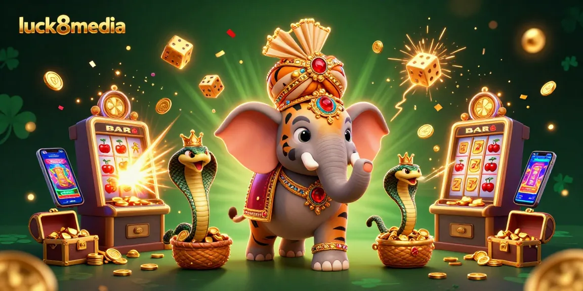 Engage with luck8media and win big in thrilling casino adventures featuring colorful characters and vibrant game elements.