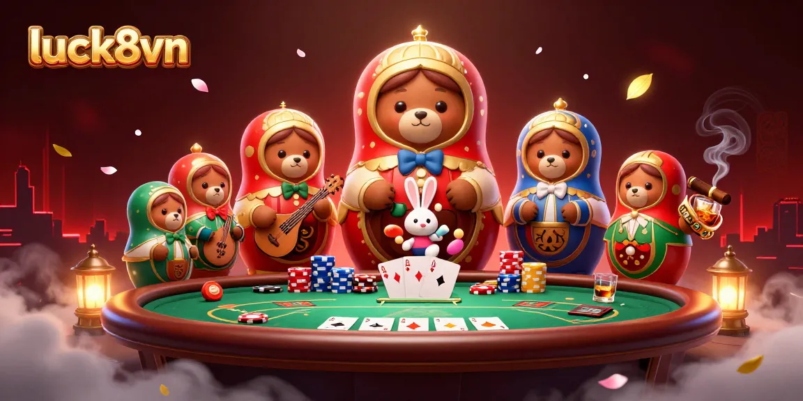 Experience exhilarating gameplay at luck8vn with vibrant casino elements and dynamic characters.
