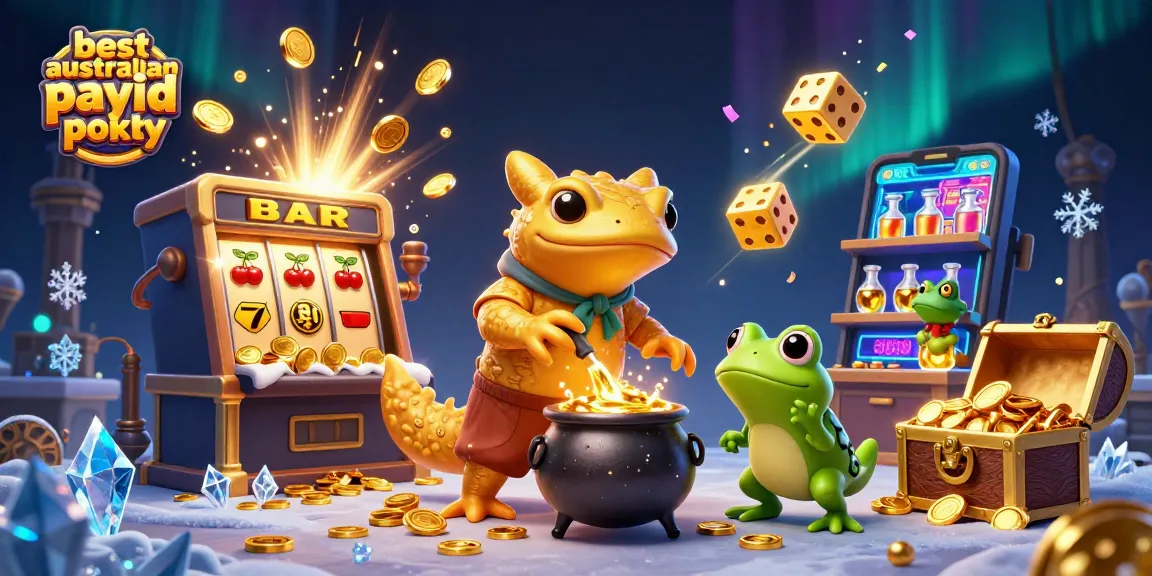 Spin to win at the best Australian PayID pokies, featuring exciting alchemical adventures.