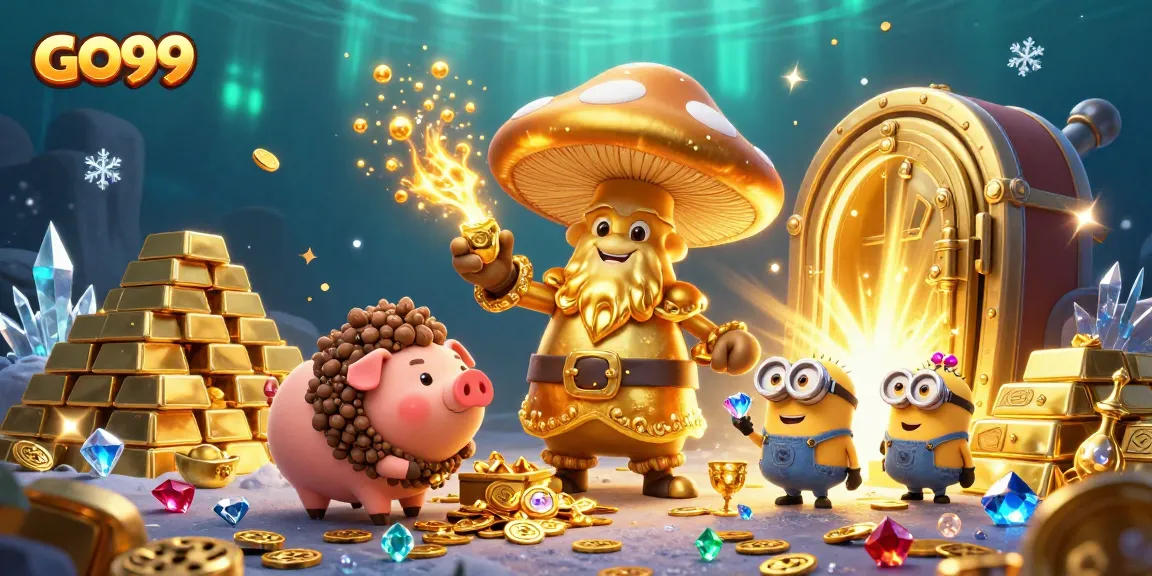 Engage in vibrant gameplay at GO99 with a magical casino adventure among treasures.