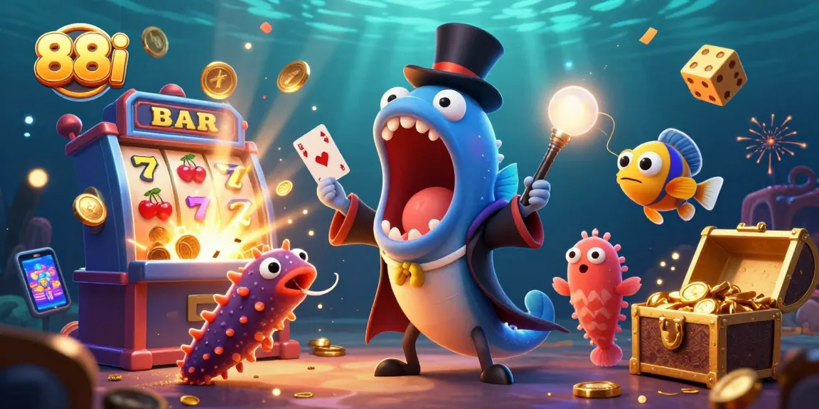 Catch thrilling 88i action with a magical deep-sea casino adventure enchantingly brought to life.